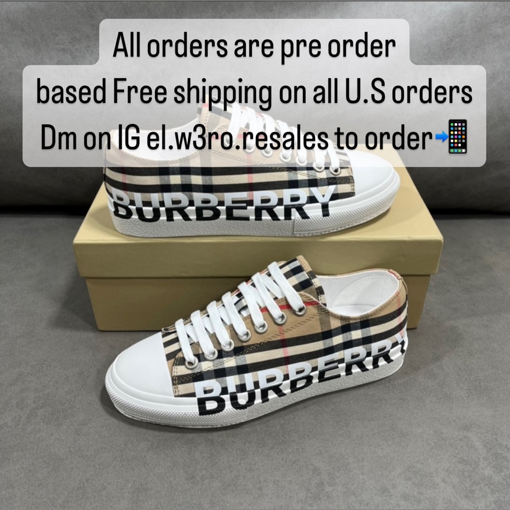 Burberry Shoes
 Best deal